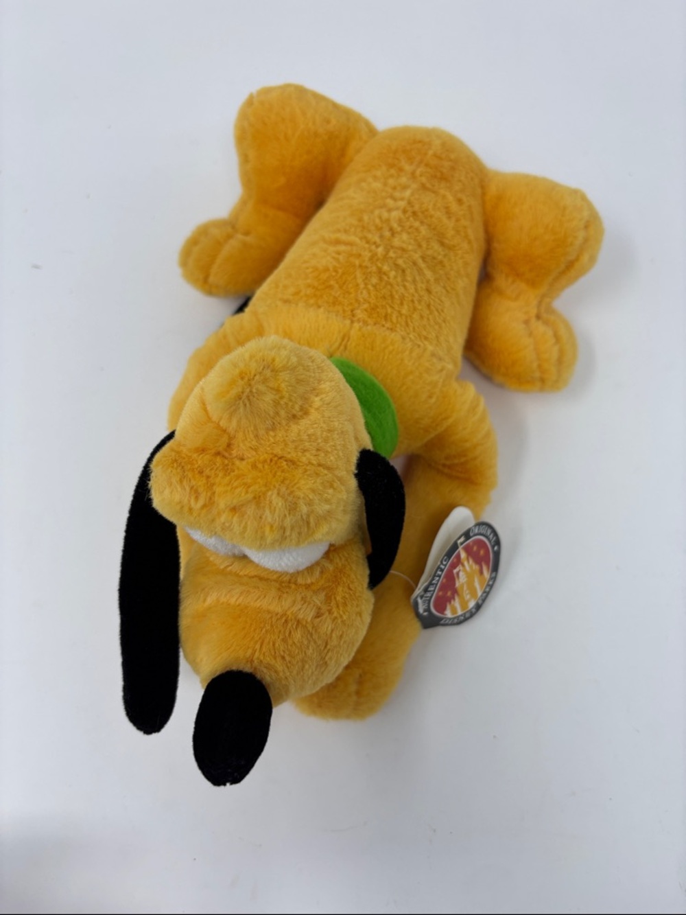 Disney Yellow Pluto Plush Dog Toy with Black Ears Pluto - Picture 2 of 4